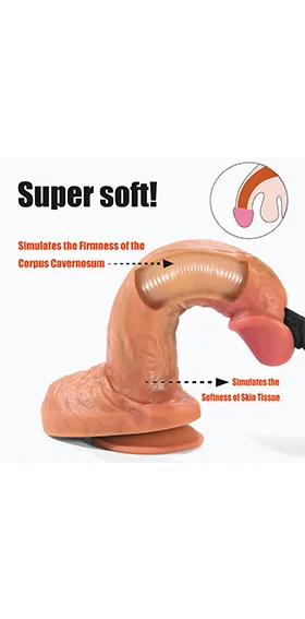 Model D03 Silicone Dildo 8“ 1707329 - immagine 3