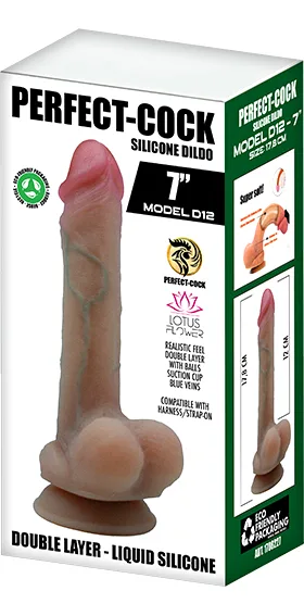 Model D12 Silicone Dildo 7“ 1708227 - immagine 5