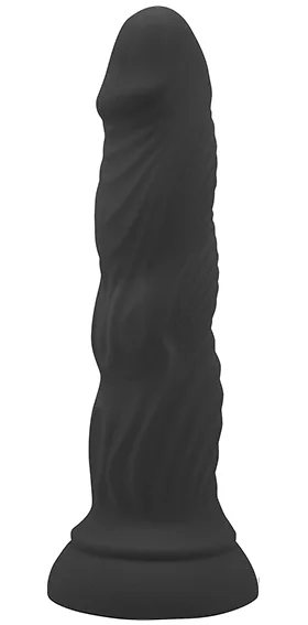 Model D18 – Black Silicone Dildo 7” 1709156
