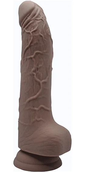 Model D23 – Brown Silicone Dildo 8,2” 1719162