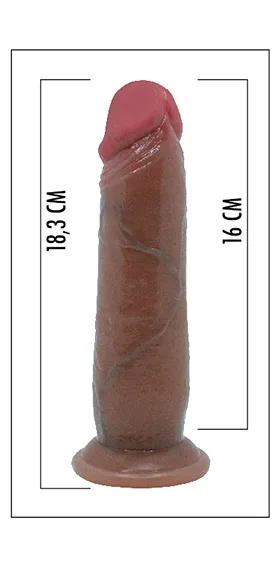 Model D26 Silicone Dildo 7,2" 1716475 - immagine 4