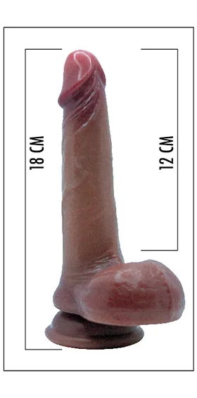 Model D28 Silicone Dildo 7" 1716451 - immagine 5