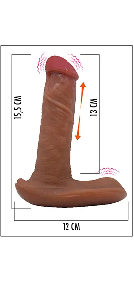 Model S19 Silicone Vibrator 6“ 1703710 - immagine 4