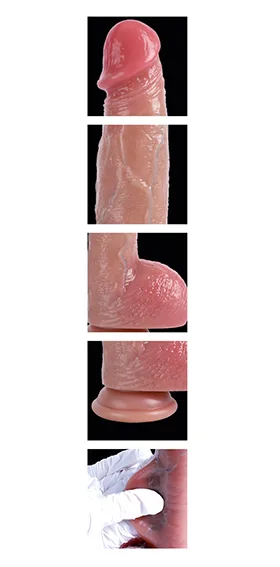 Model S34 Silicone Dildo 8“ 1704670 - immagine 3