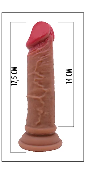Model S36 Silicone Dildo 7“ 1704694 - immagine 4