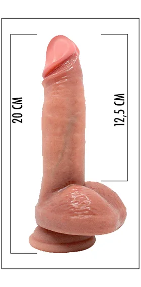 Model S41 Silicone Dildo 8“ 1705554 - immagine 3