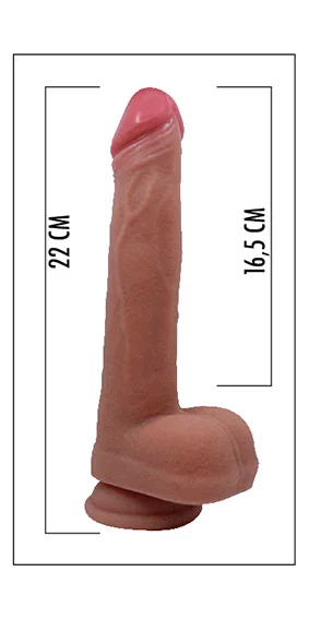 Model S62 Silicone Dildo 8,5" 1722339 - immagine 3