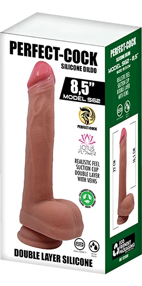 Model S62 Silicone Dildo 8,5" 1722339 - immagine 4