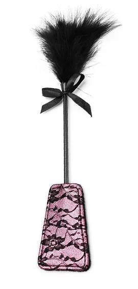 Spanker with plume DLS-018 Pink