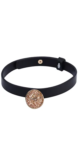 Collar With Pendant DLS-023 Black