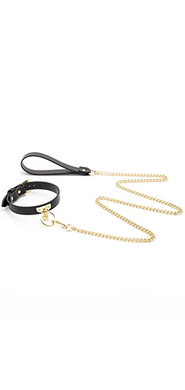 Collar With Chain DLS-027 Black