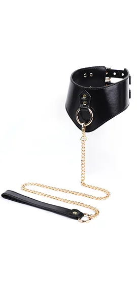 Collar With Chain DLS-030 Black