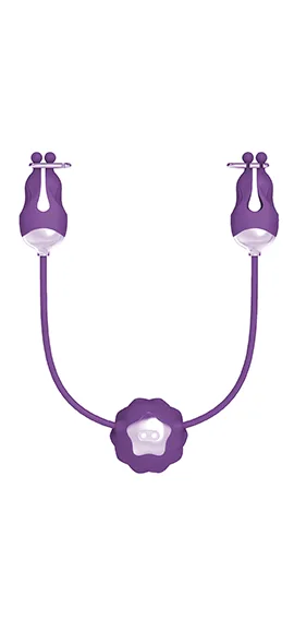 Nipple Vibrator Purple 500060