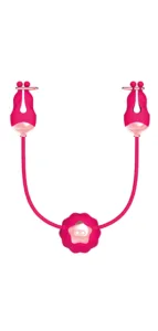 Nipple Vibrator Rose Red 500077